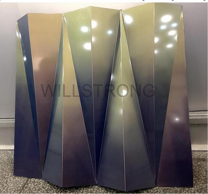 Los paneles compuestos de aluminio del metal del fluoruro del polivinilideno, los paneles fonoabsorbentes