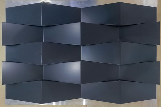 Strong Peel Strength Cassette PVDF Curtain Wall Panel 