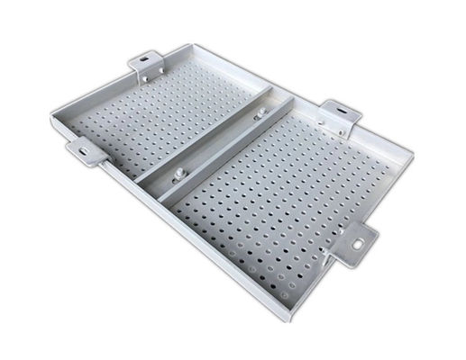 El panel de aluminio perforado de la chapa de PVDF, el panel compuesto de aluminio constructivo del diseño de la fachada proveedor