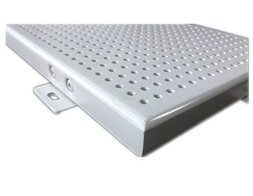 El panel de aluminio perforado de la chapa de PVDF, el panel compuesto de aluminio constructivo del diseño de la fachada proveedor